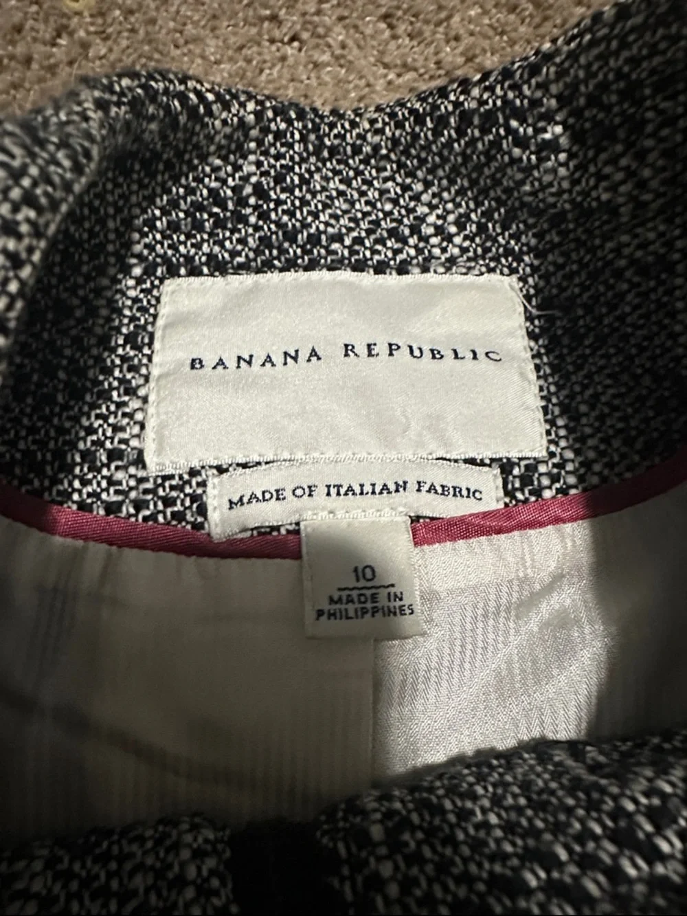 Banana Republic Woven Zip-Front Jacket
